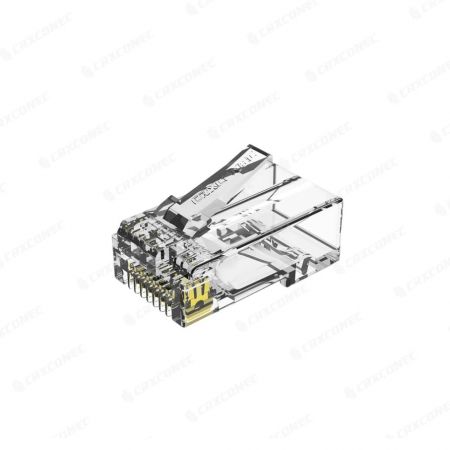 מעבר קל של Cat.6 UTPקונקטור RJ45 קונקטור RJ45